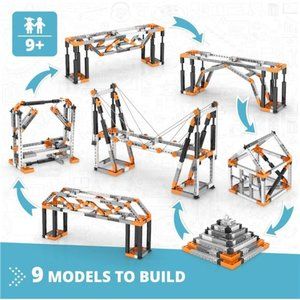Toys, Buildings & Bridges, Construction Toys for Kids 9+, Educational Toys Gifts